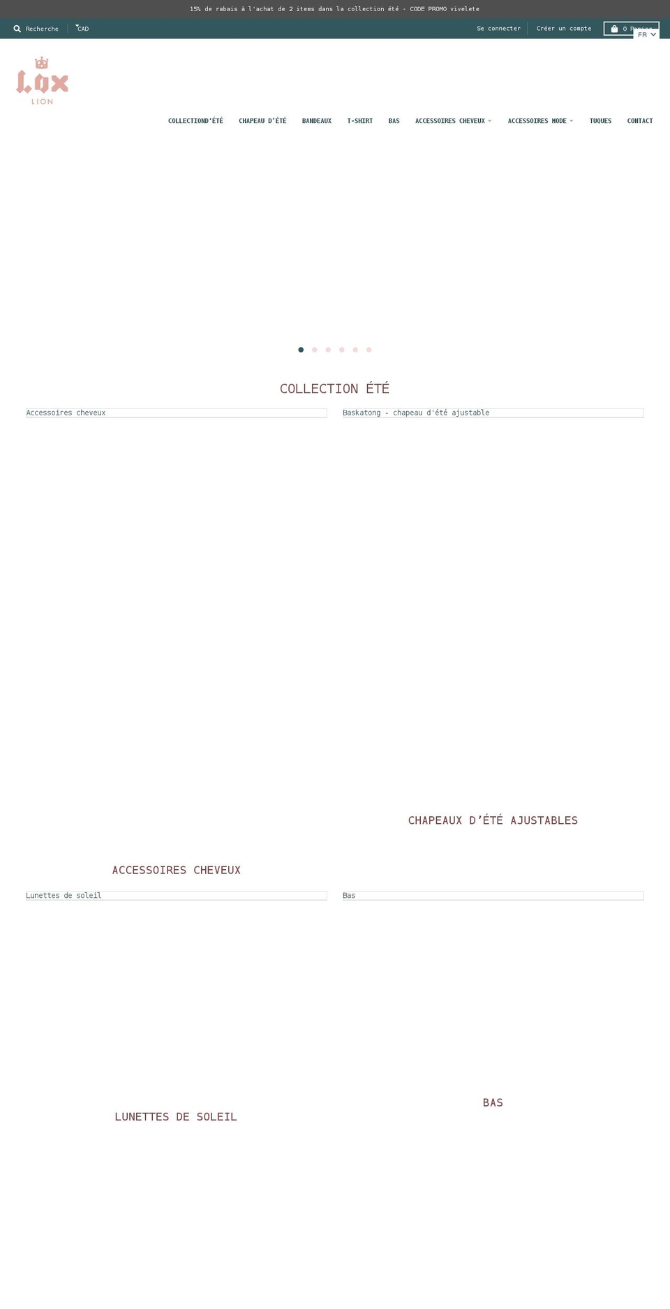 loxlion.com shopify website screenshot