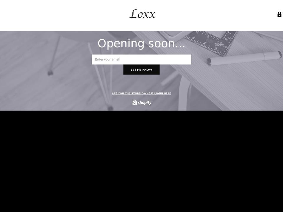 loxxhair.com — Shopify storefront screenshot