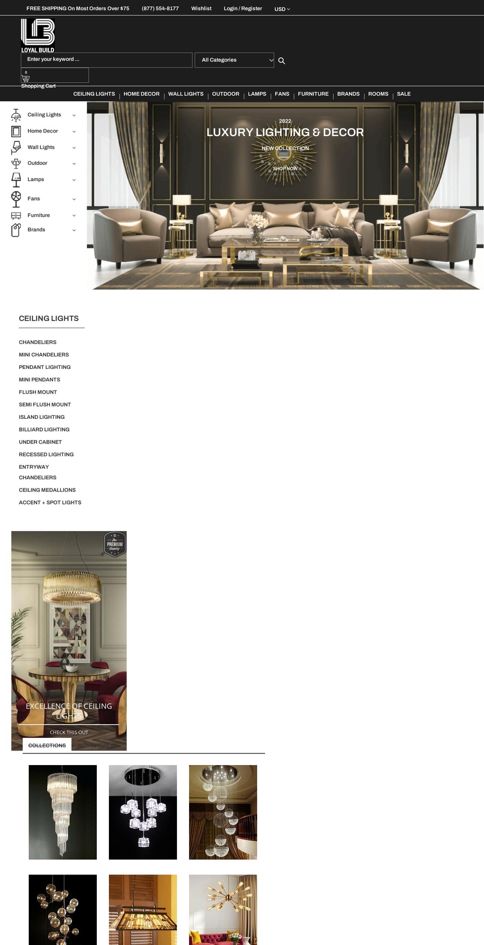 loyalbuild.com shopify website screenshot