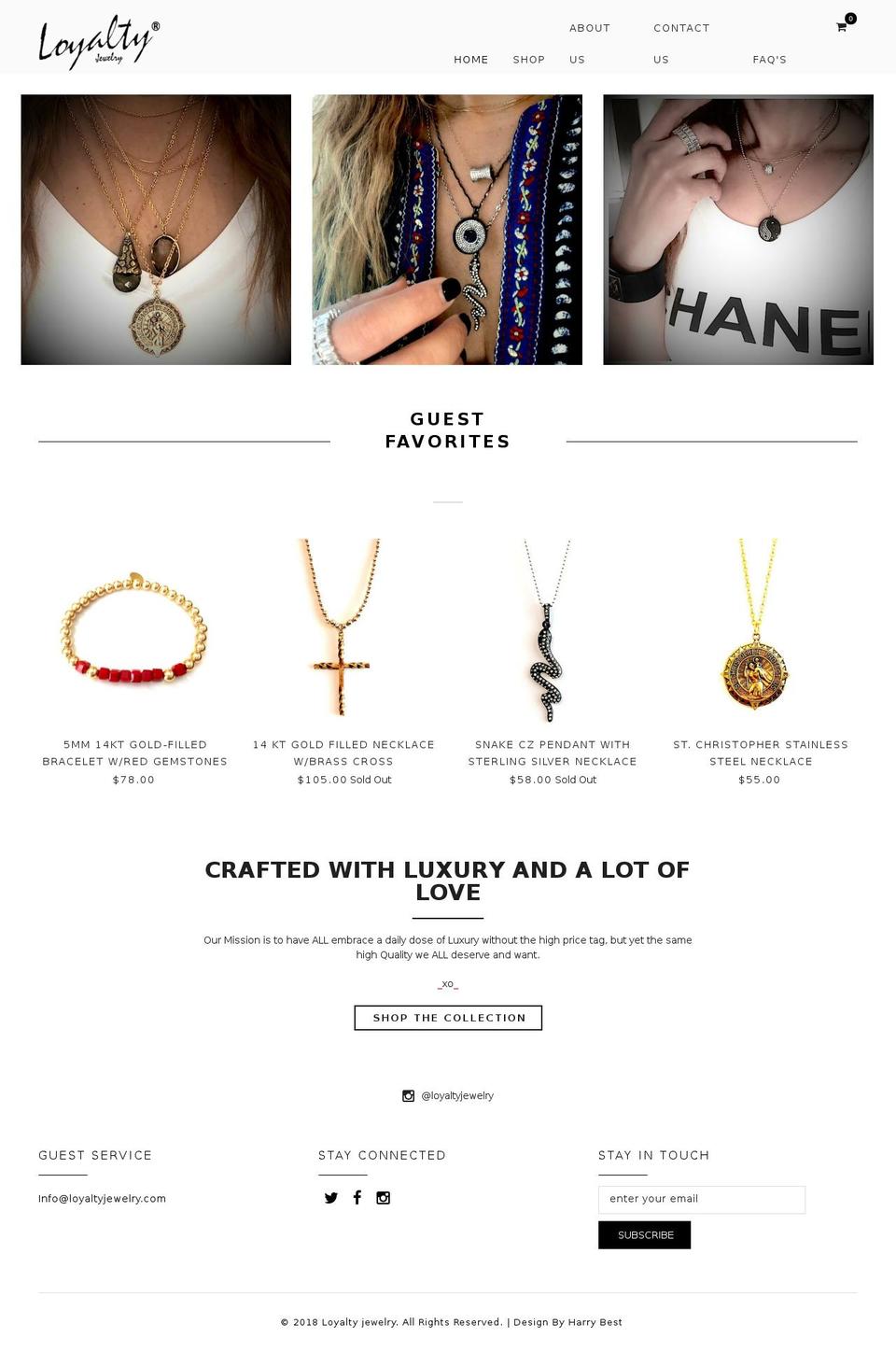 bazien-layout-1 Shopify theme site example loyaltyjewelry.com