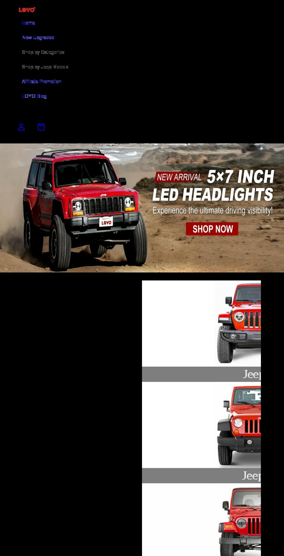 loyo-led.com shopify website screenshot