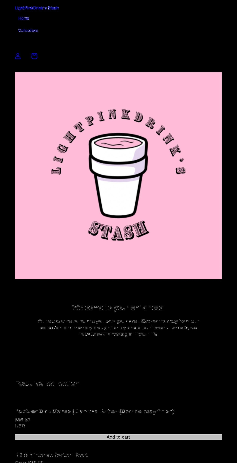 lpdstash.com shopify website screenshot