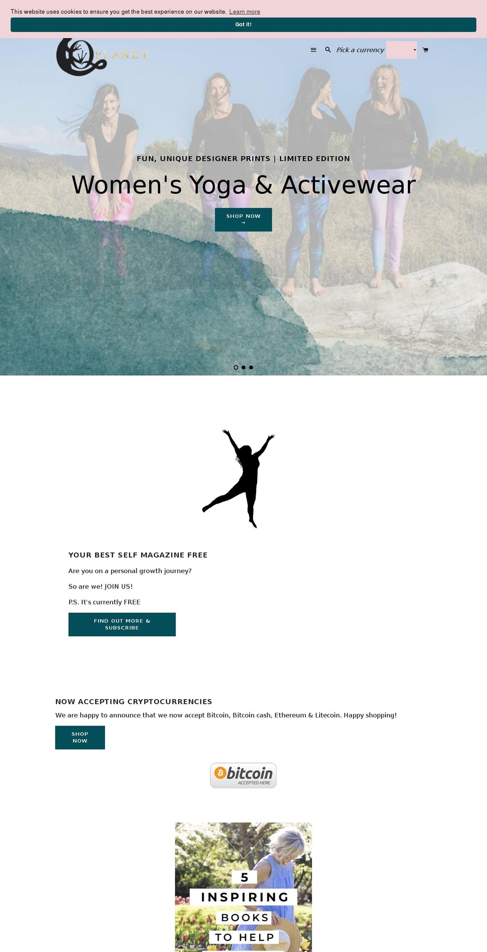 lqplanet.com — Shopify storefront screenshot