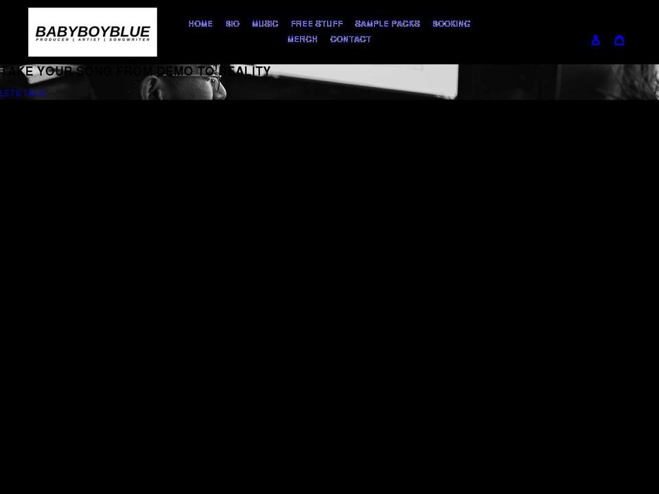 lrhqproductions.com shopify website screenshot