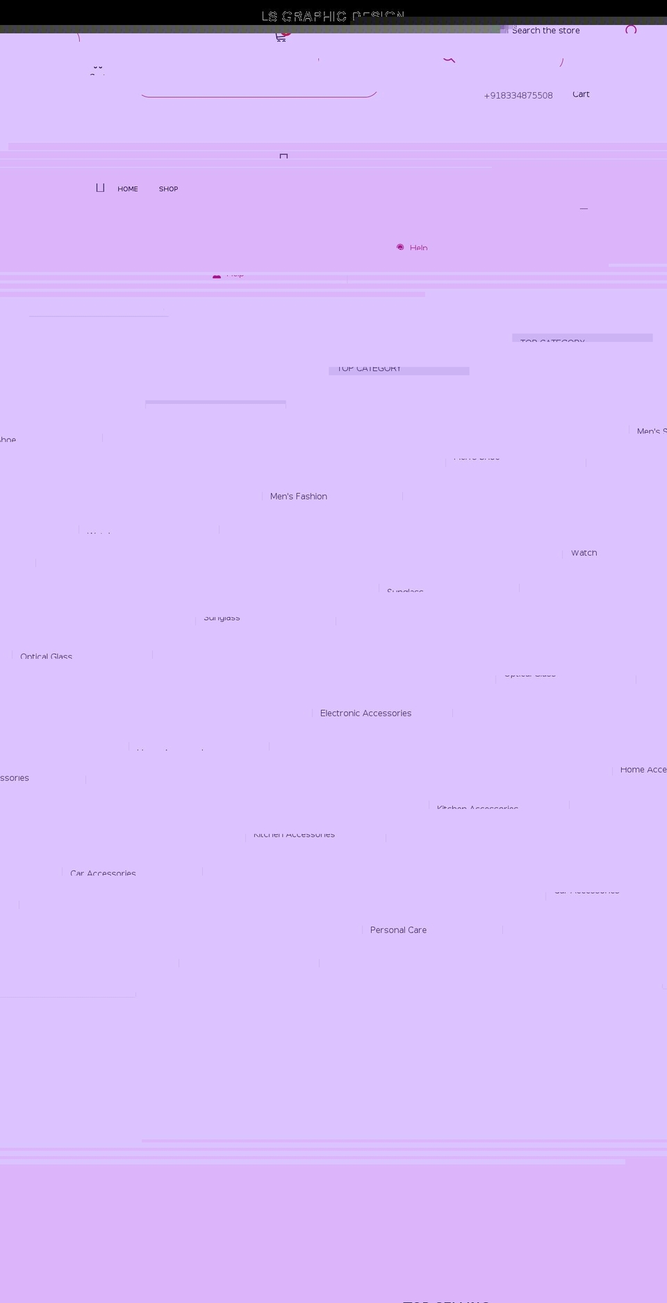 lsbrightdesign.com shopify website screenshot