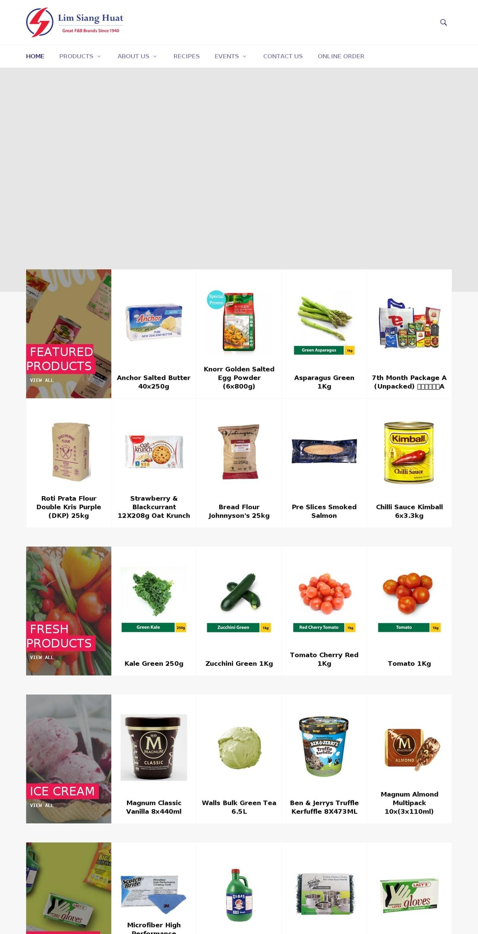 lshworld.com shopify website screenshot