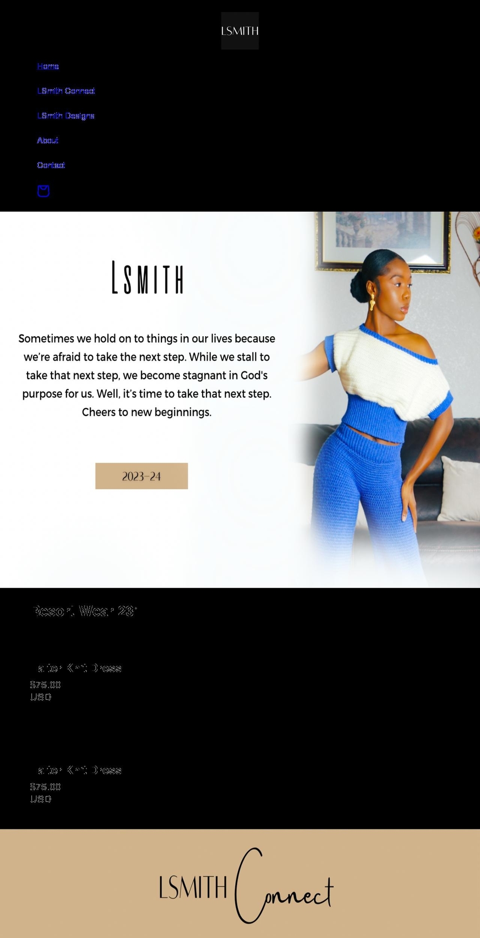 lsmith.co shopify website screenshot