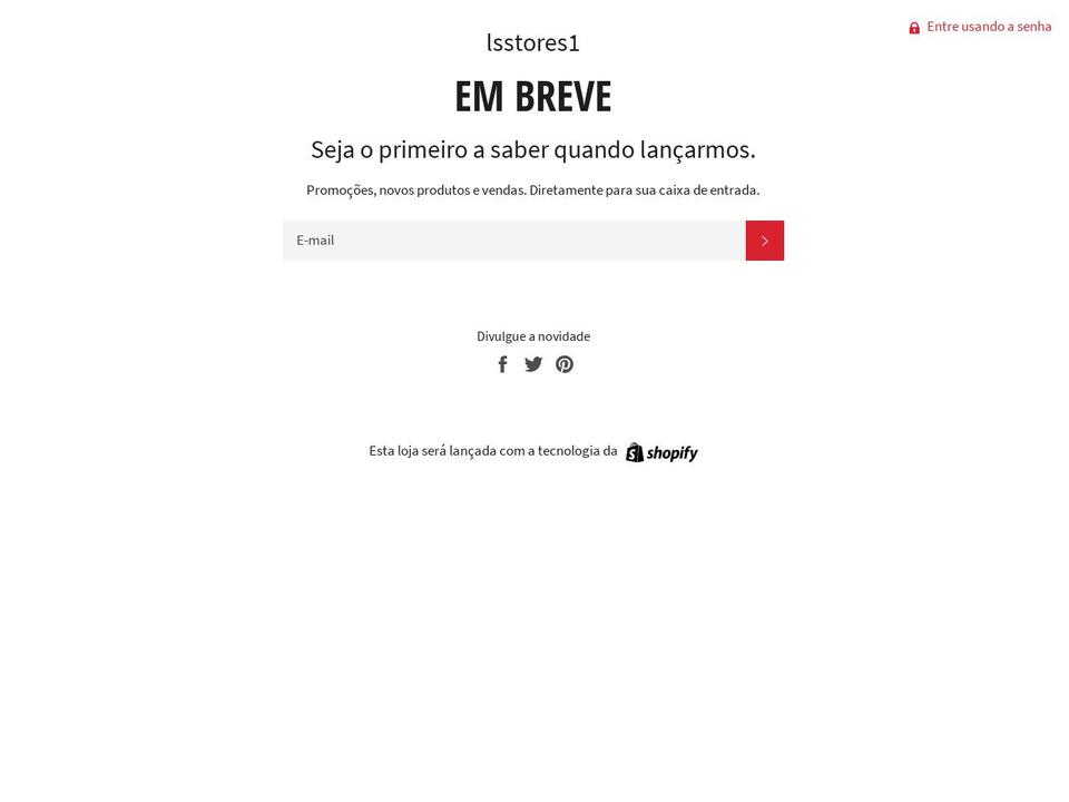 lsstores.com — Shopify storefront screenshot