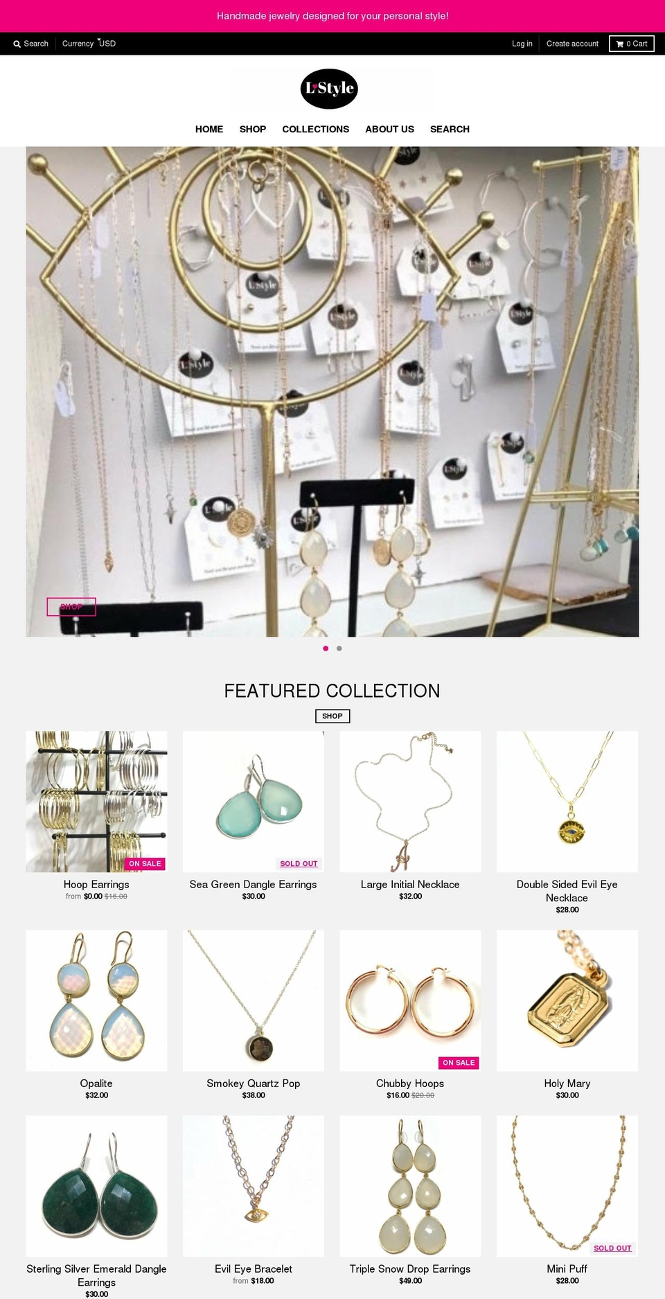 lstyle.com shopify website screenshot
