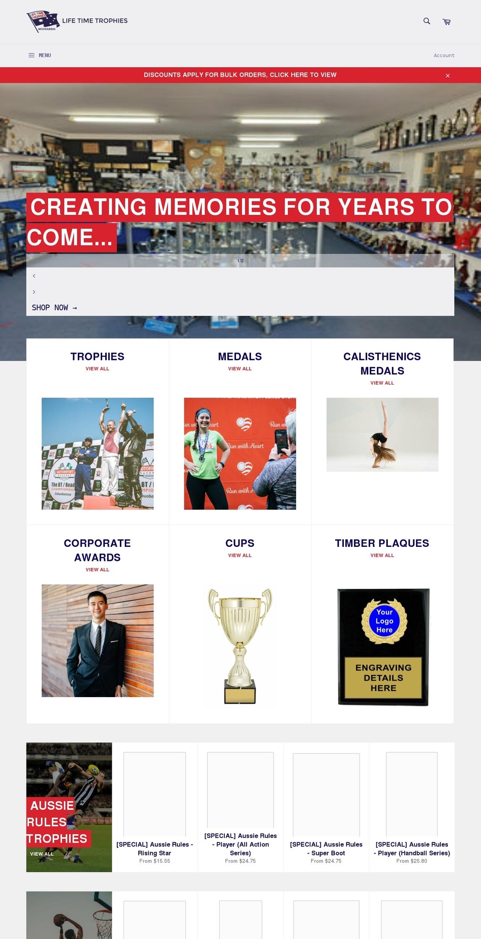 lttm.net shopify website screenshot