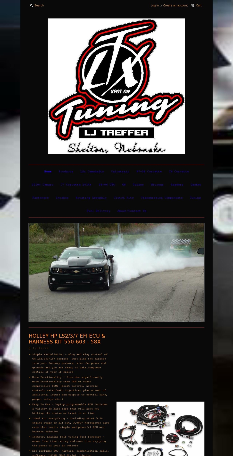 ltxtuning.com shopify website screenshot