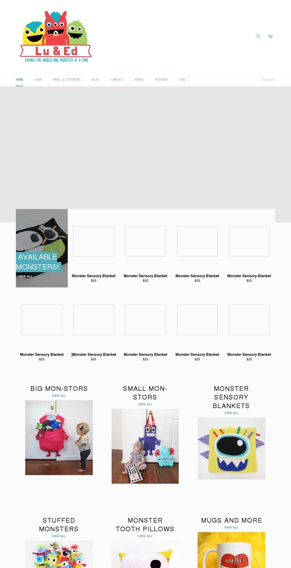 luanded.com shopify website screenshot