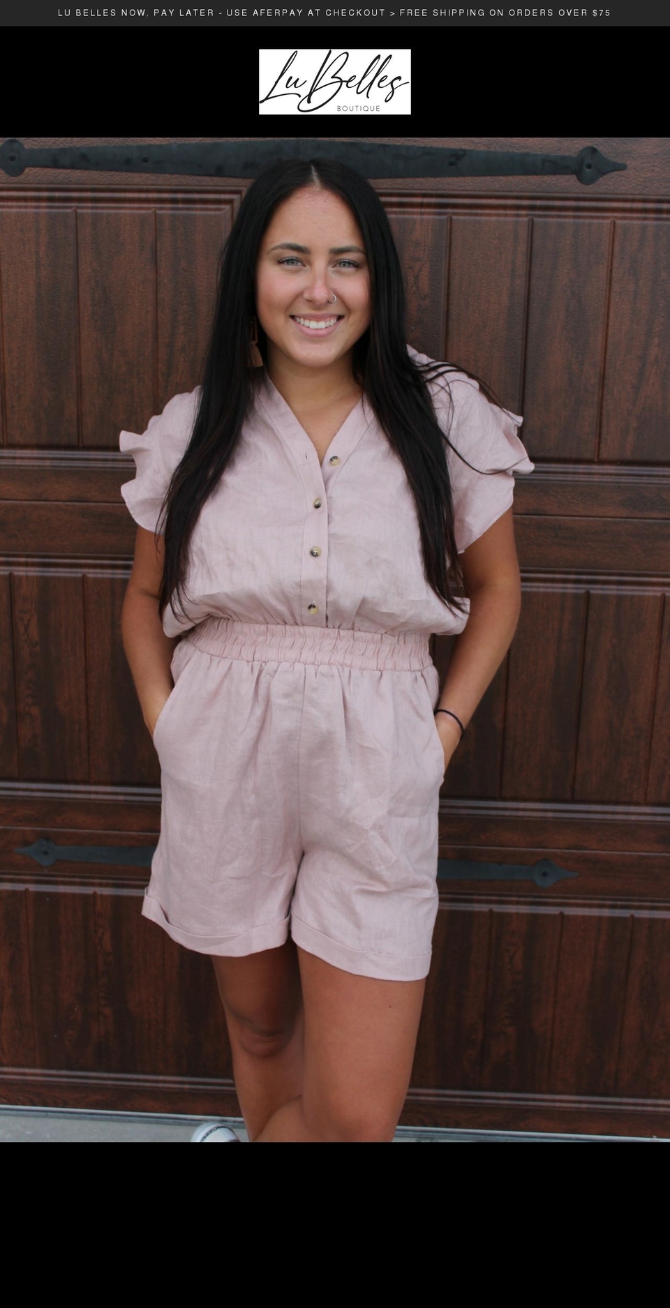 lubellesboutique.com shopify website screenshot