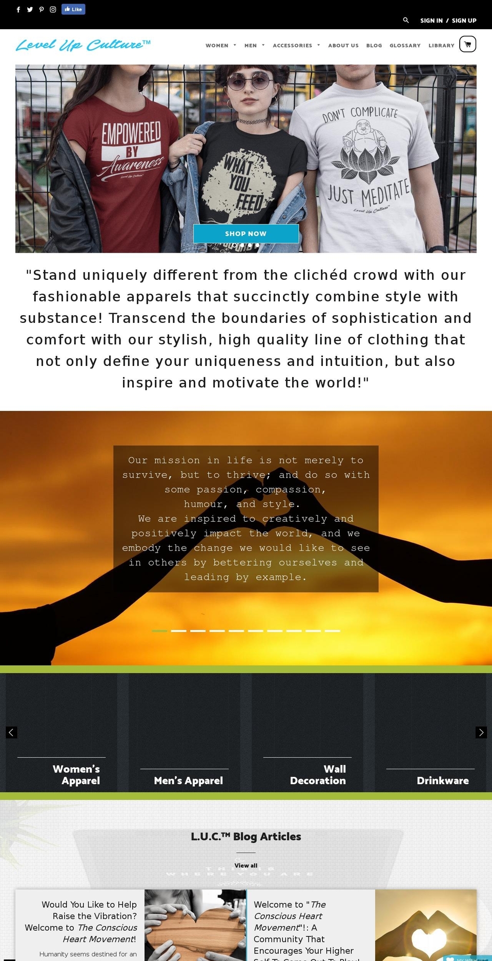 luc-apparel-segmented Shopify theme site example luc-apparel.com