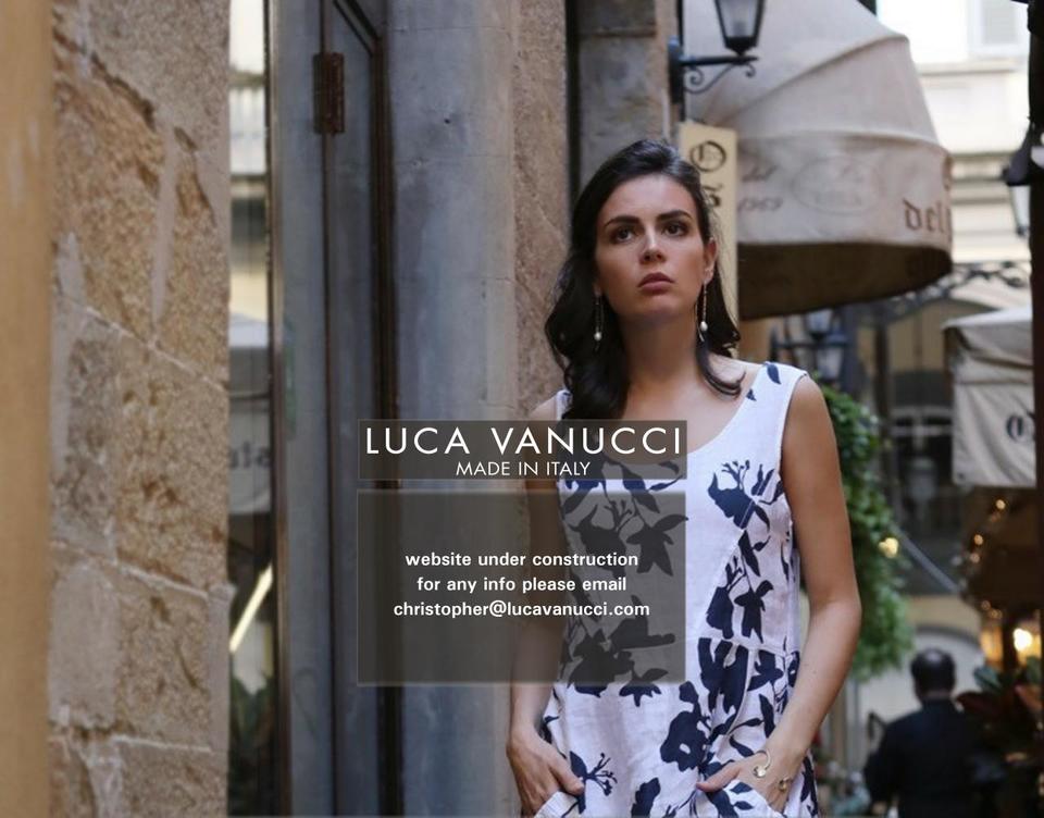 lucavanucci.co.uk shopify website screenshot