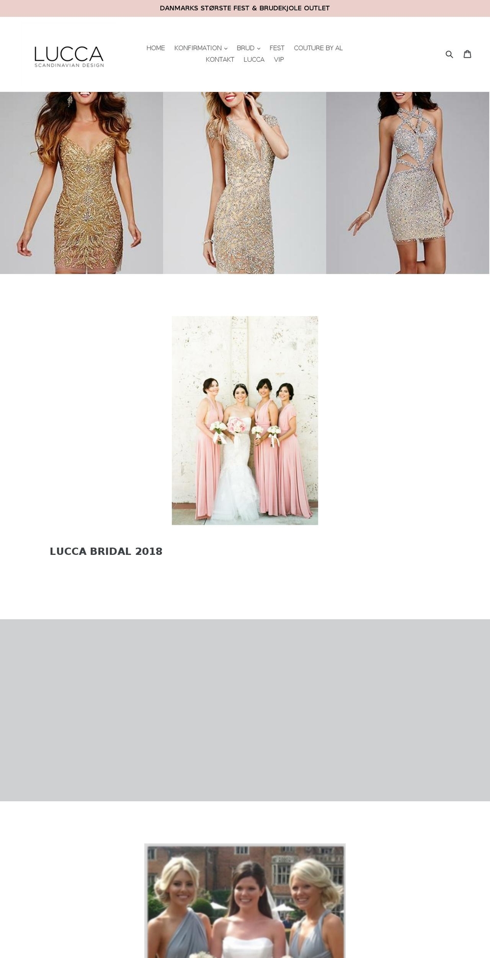 luccabride-usa.com — Shopify storefront screenshot