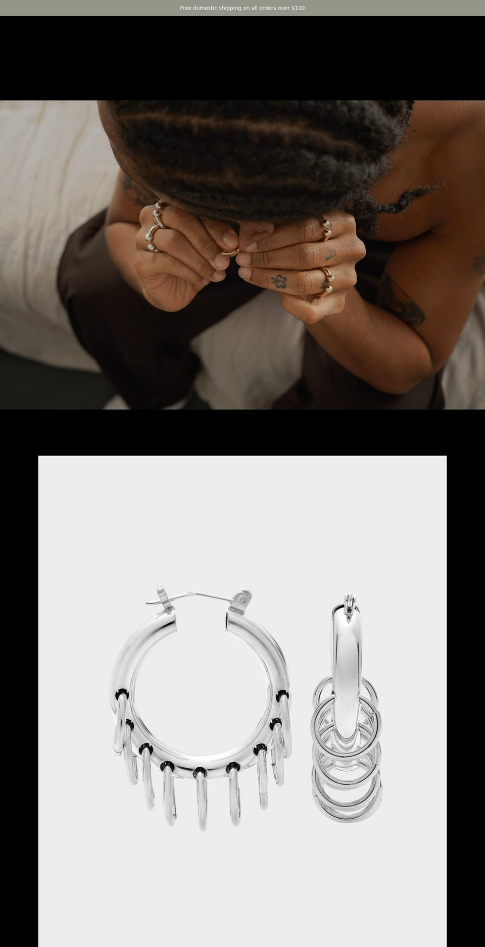 luciapearl.com shopify website screenshot