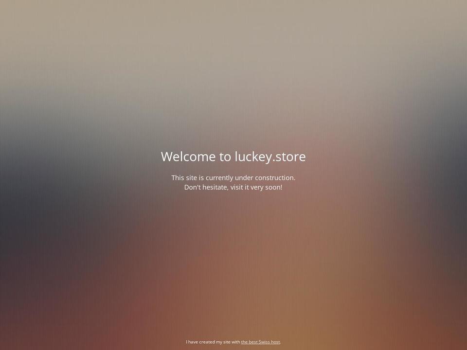 luckey.store shopify website screenshot