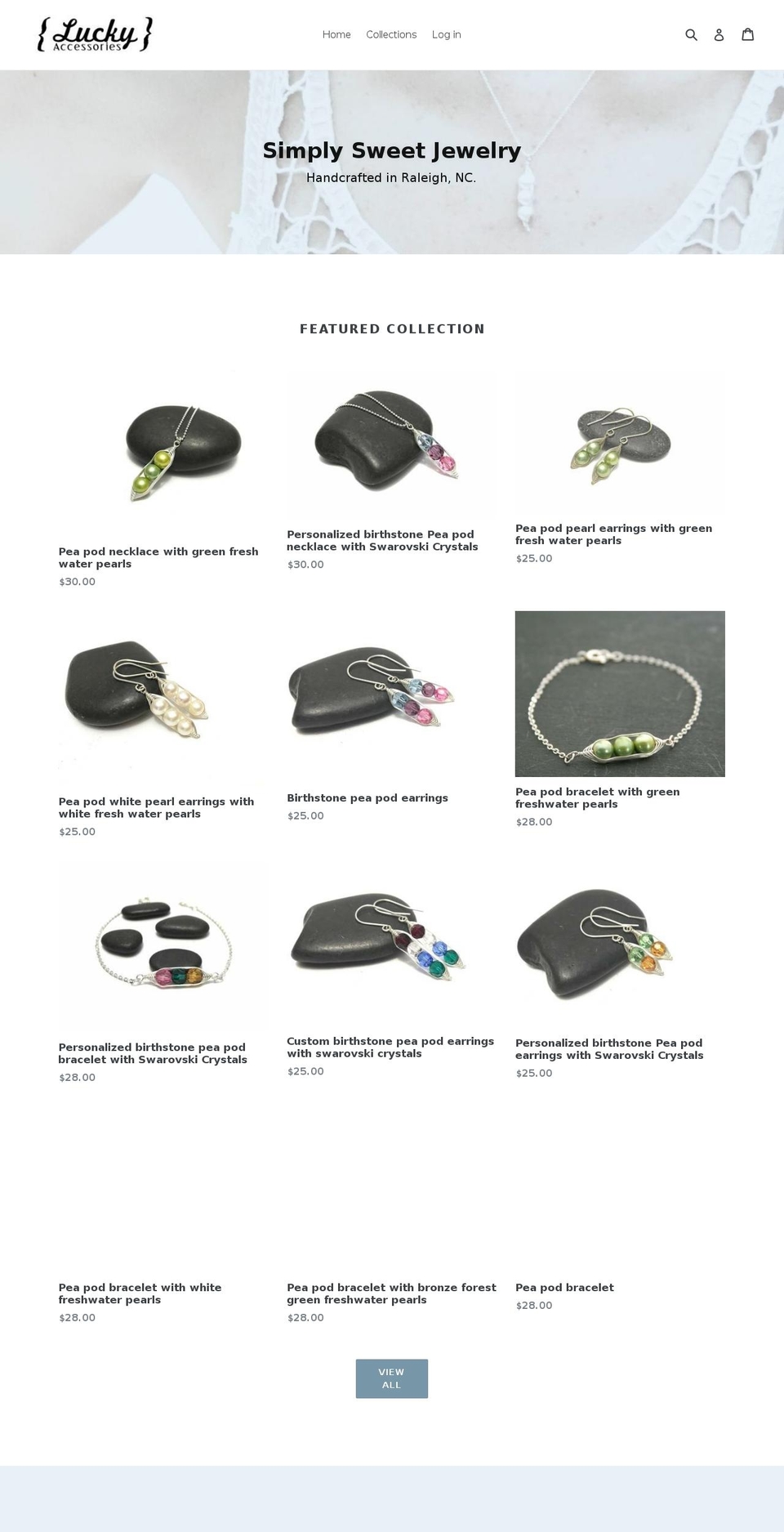 luckyaccessories.com — Shopify storefront screenshot
