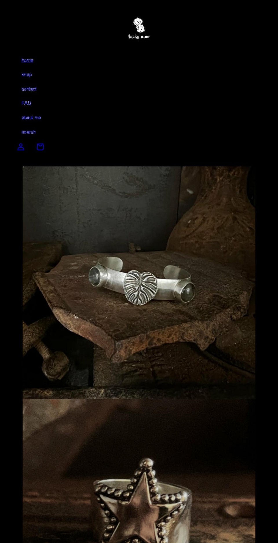 luckynineco.com shopify website screenshot