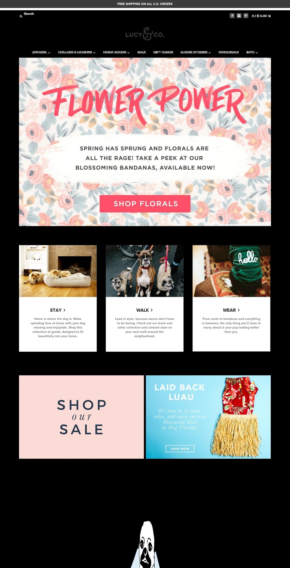 lucyand.co shopify website screenshot