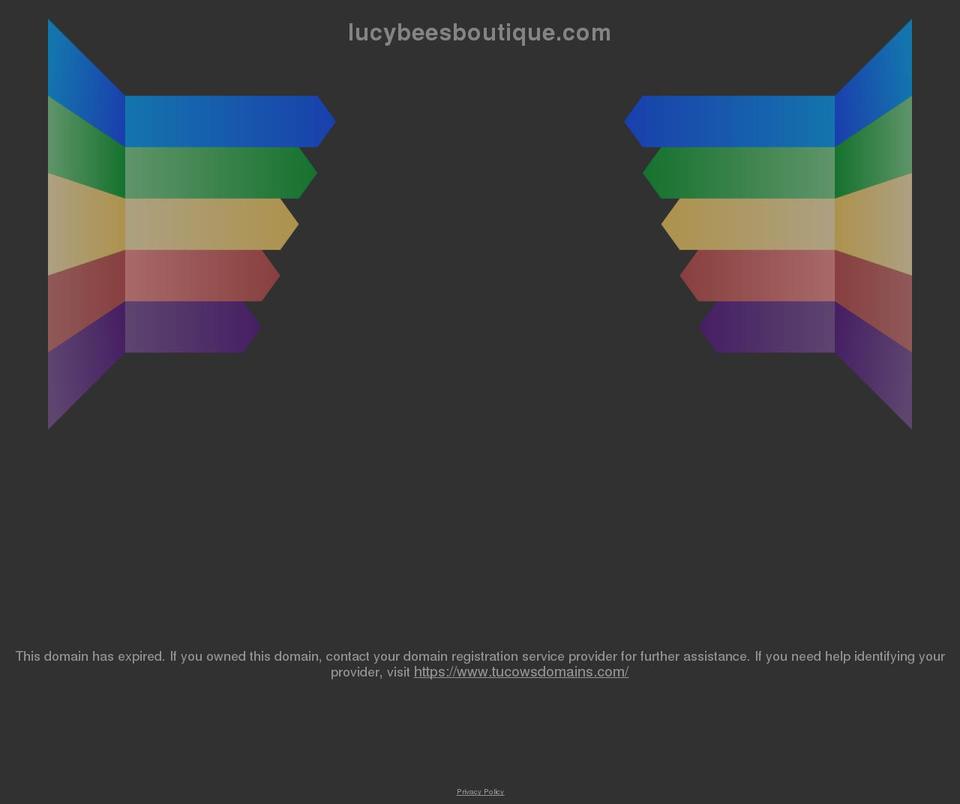 lucybeesboutique.com shopify website screenshot