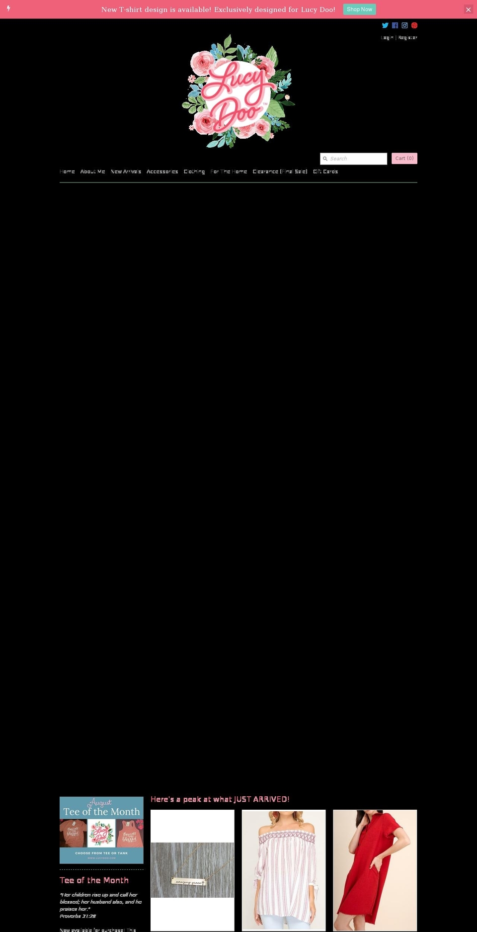 lucydoo.com — Shopify storefront screenshot
