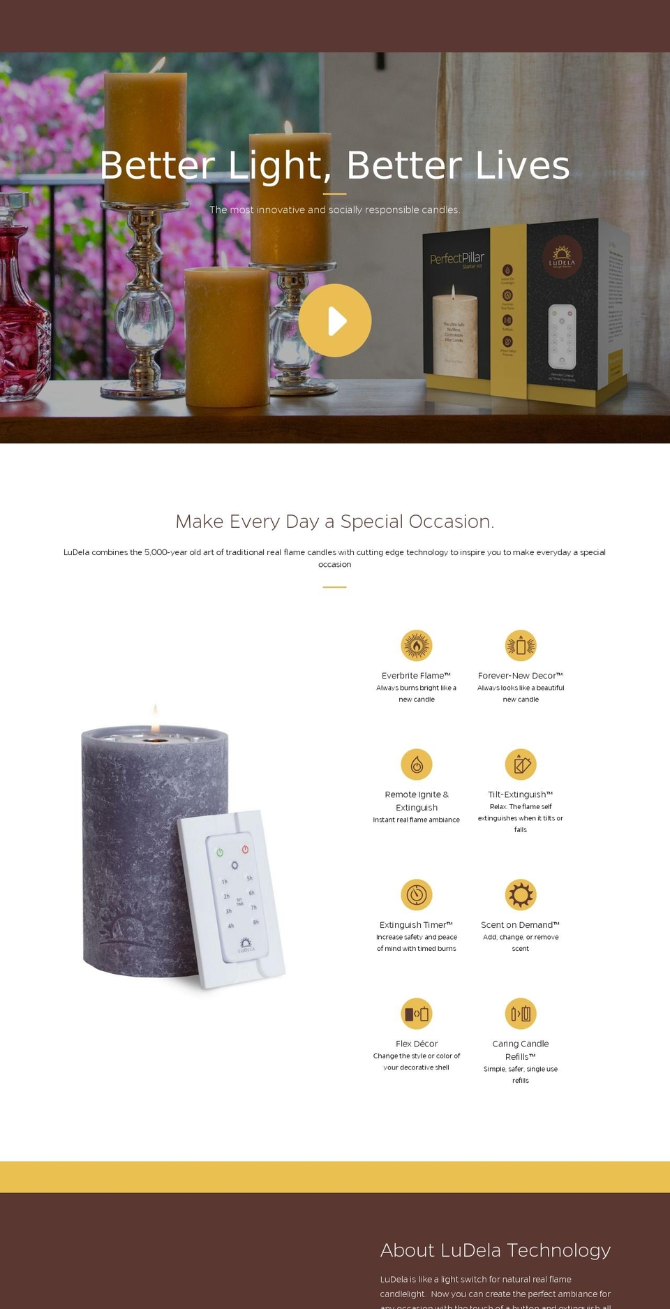 ludela.com shopify website screenshot