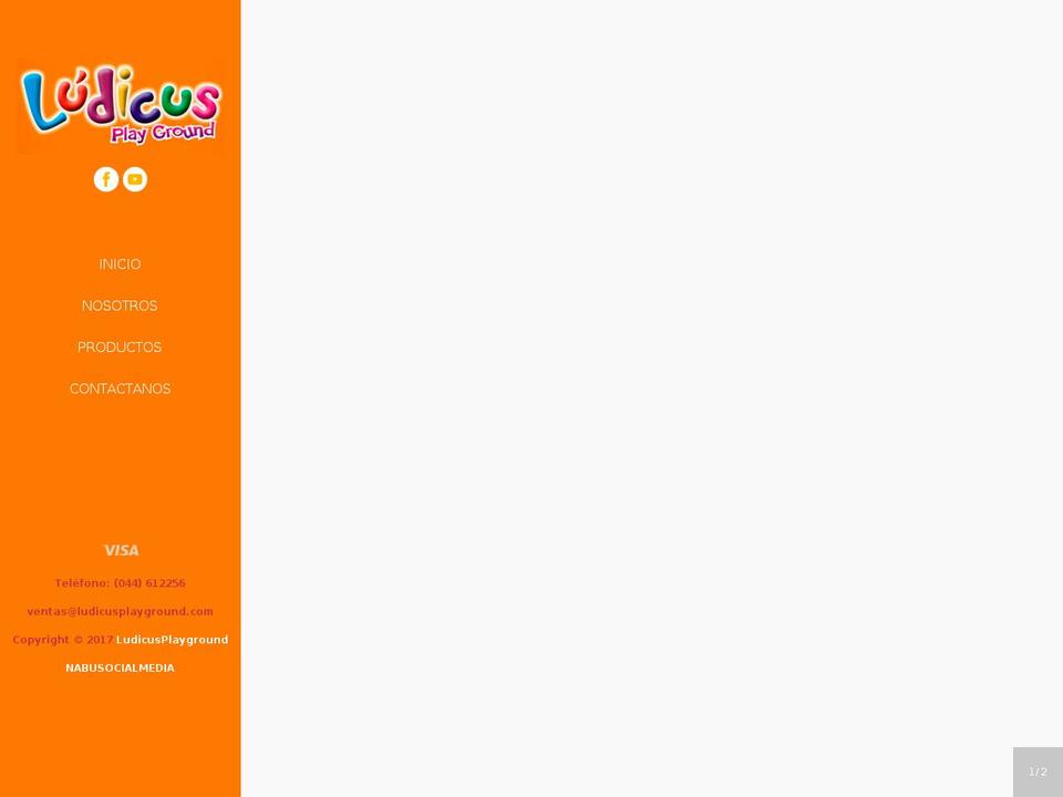 ludicusplayground.com — Shopify storefront screenshot