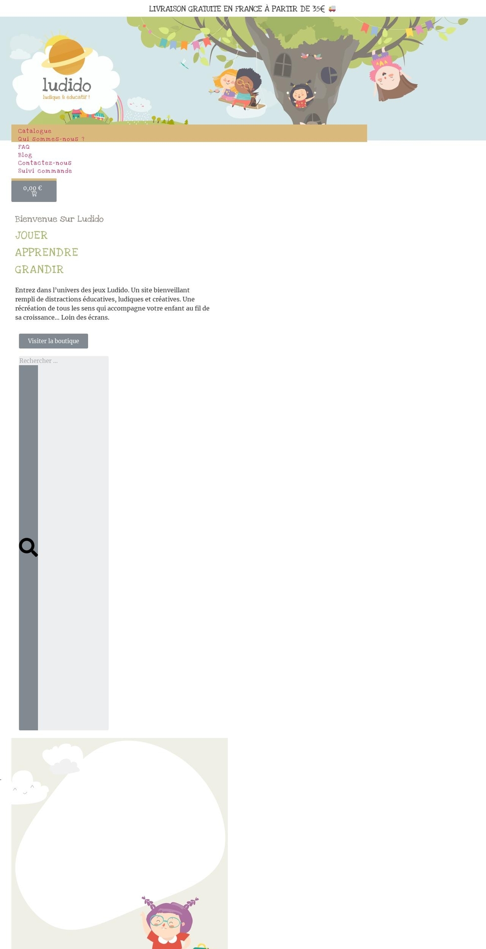 ludido.net shopify website screenshot
