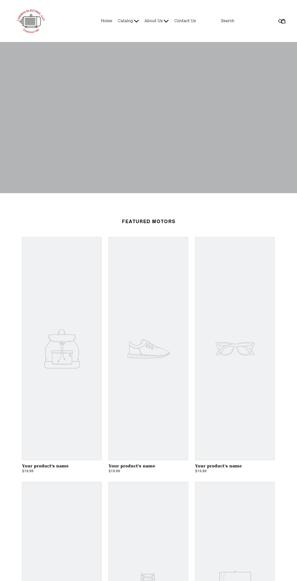 ludwigelectricllc.com — Shopify storefront screenshot