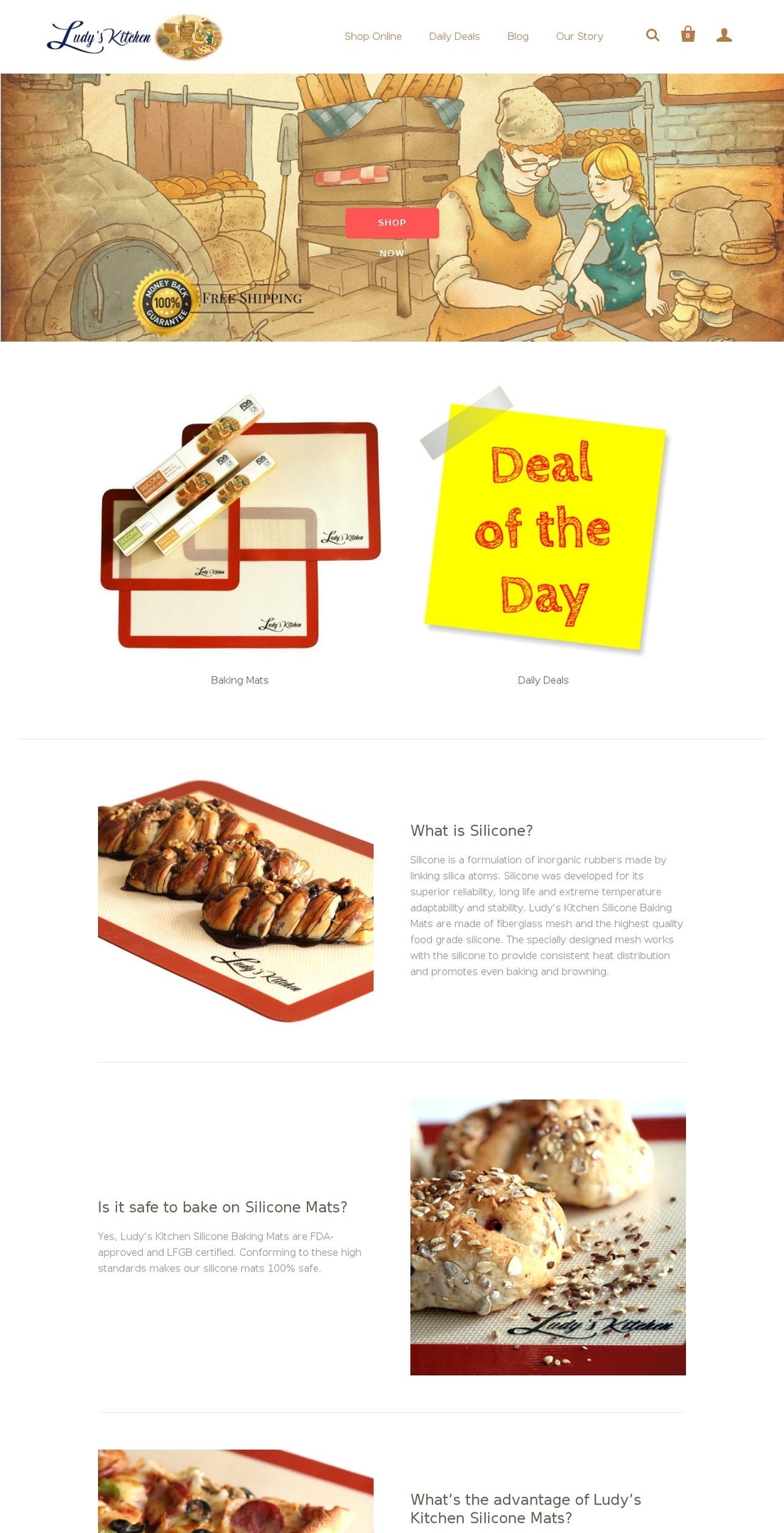 ludys-kitchen.myshopify.com — Shopify storefront screenshot
