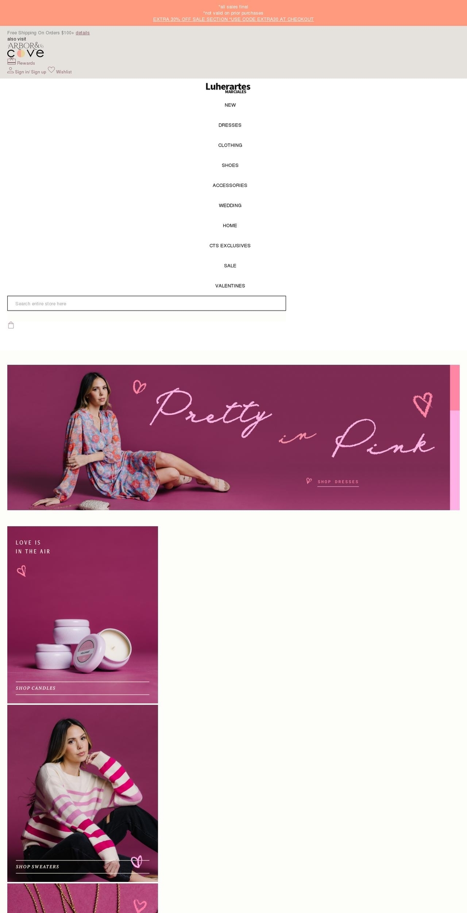 luherartesmarciales.com shopify website screenshot