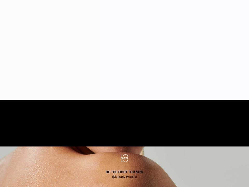 luibody.com shopify website screenshot