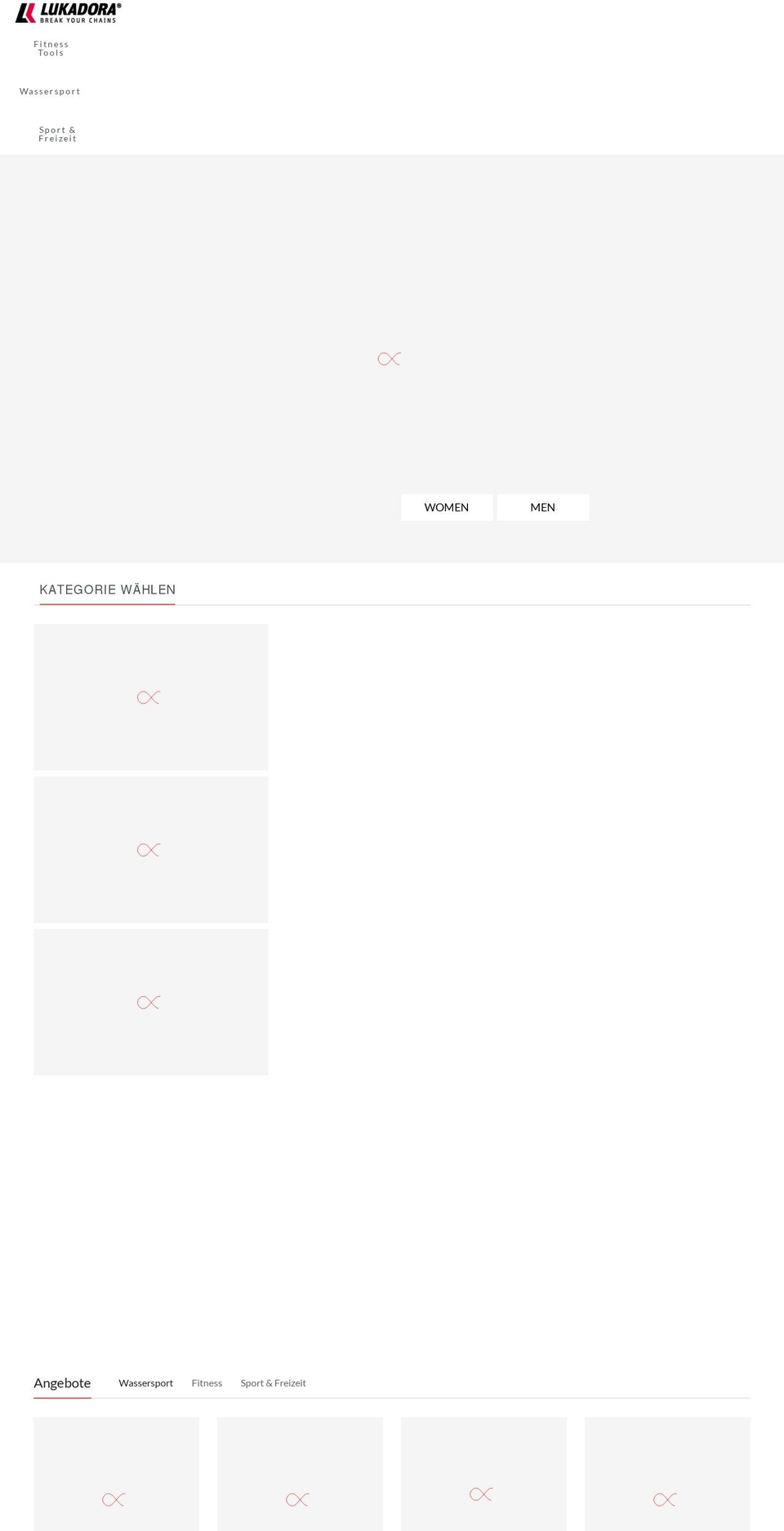 lukadora.com shopify website screenshot