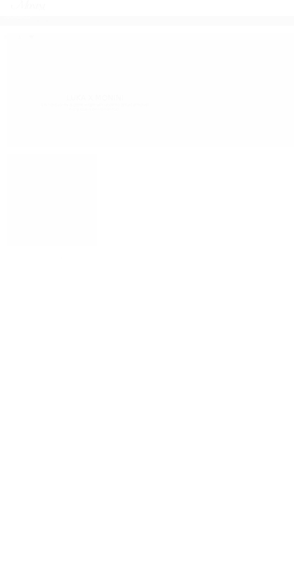 lukaxmonini.com — Shopify storefront screenshot