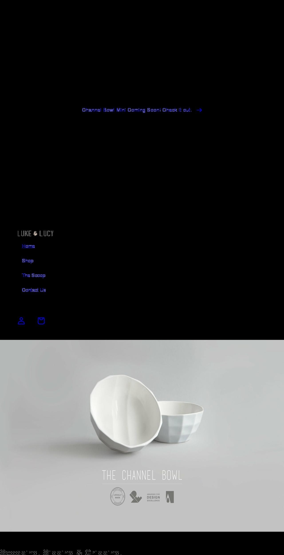 lukeandlucy.com shopify website screenshot