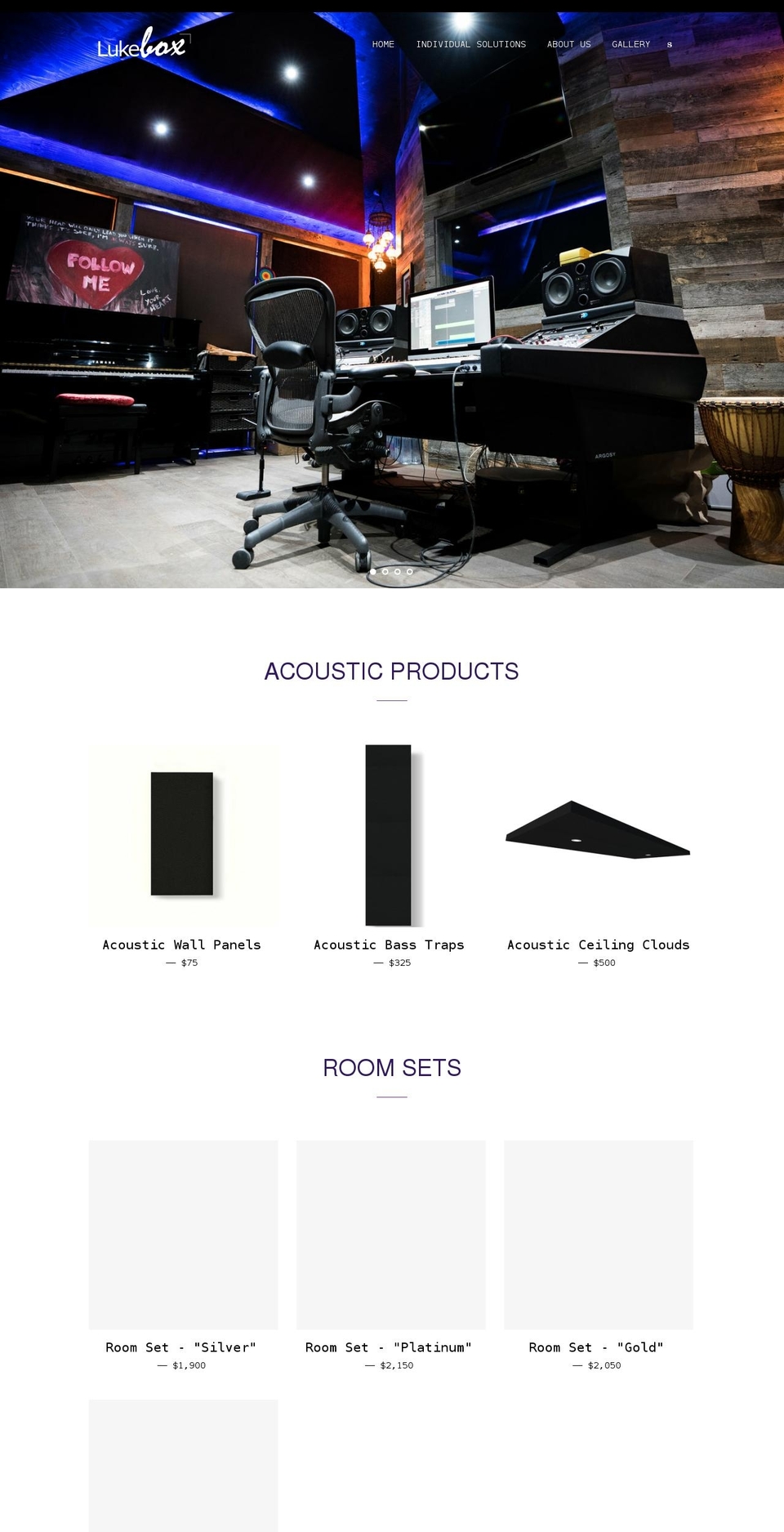 lukeboxdesign.com shopify website screenshot