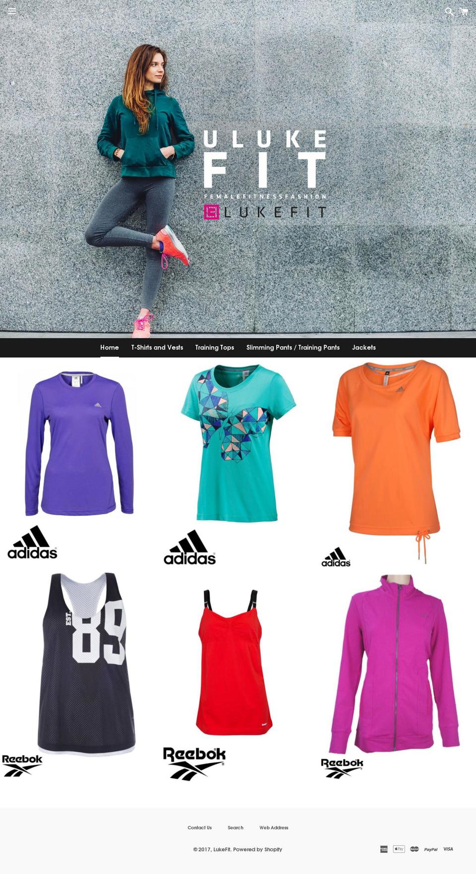 lukefit.com shopify website screenshot