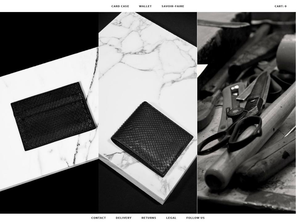 lukemacauley.com shopify website screenshot