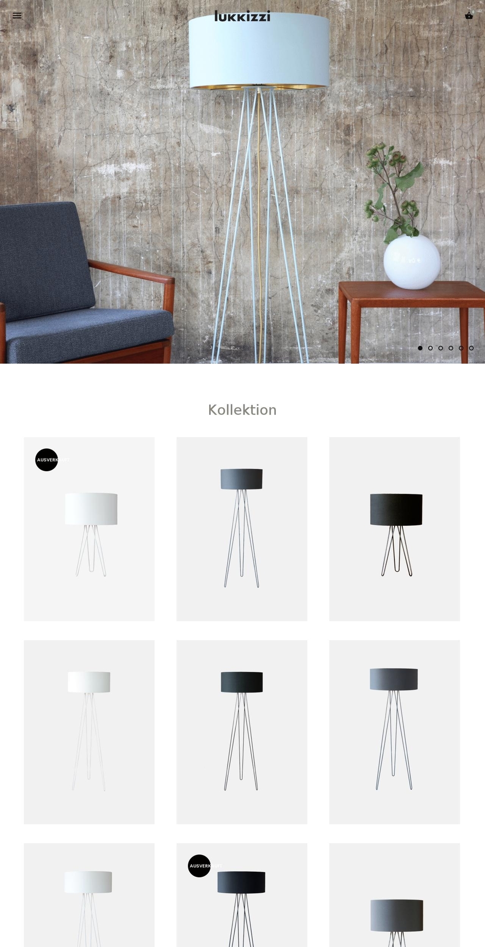 lukkizzi.com — Shopify storefront screenshot