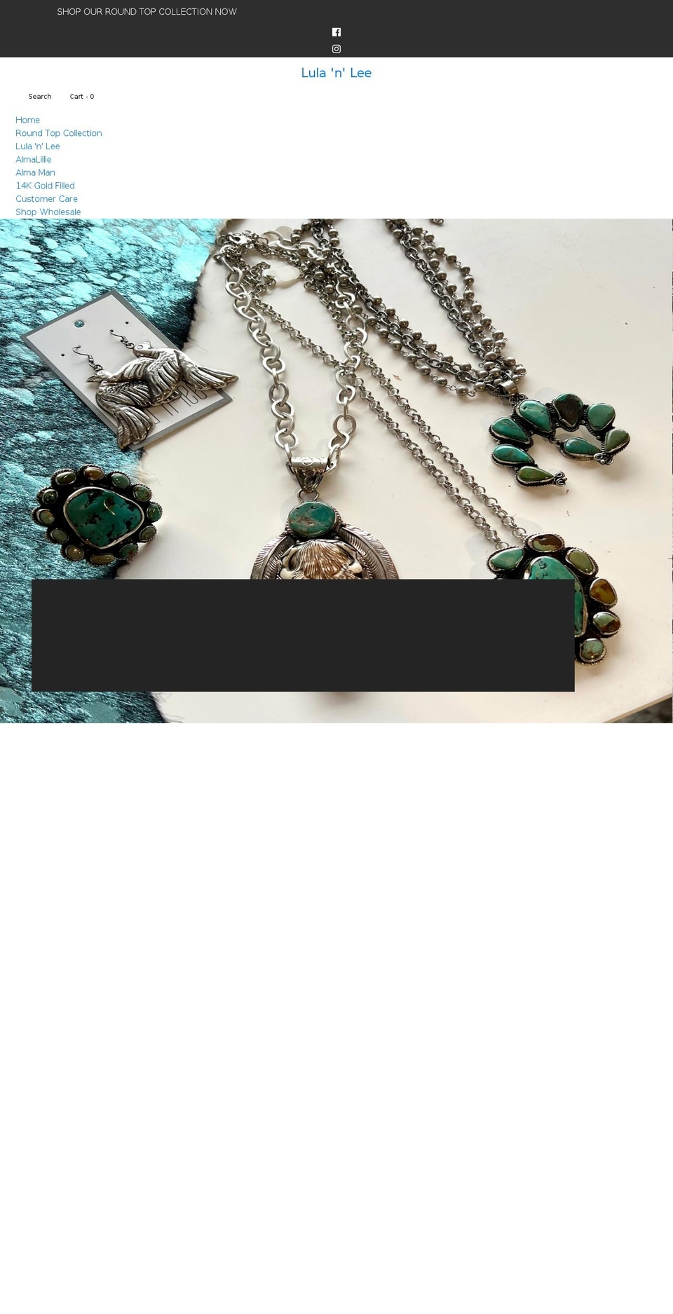 lulanlee.com shopify website screenshot
