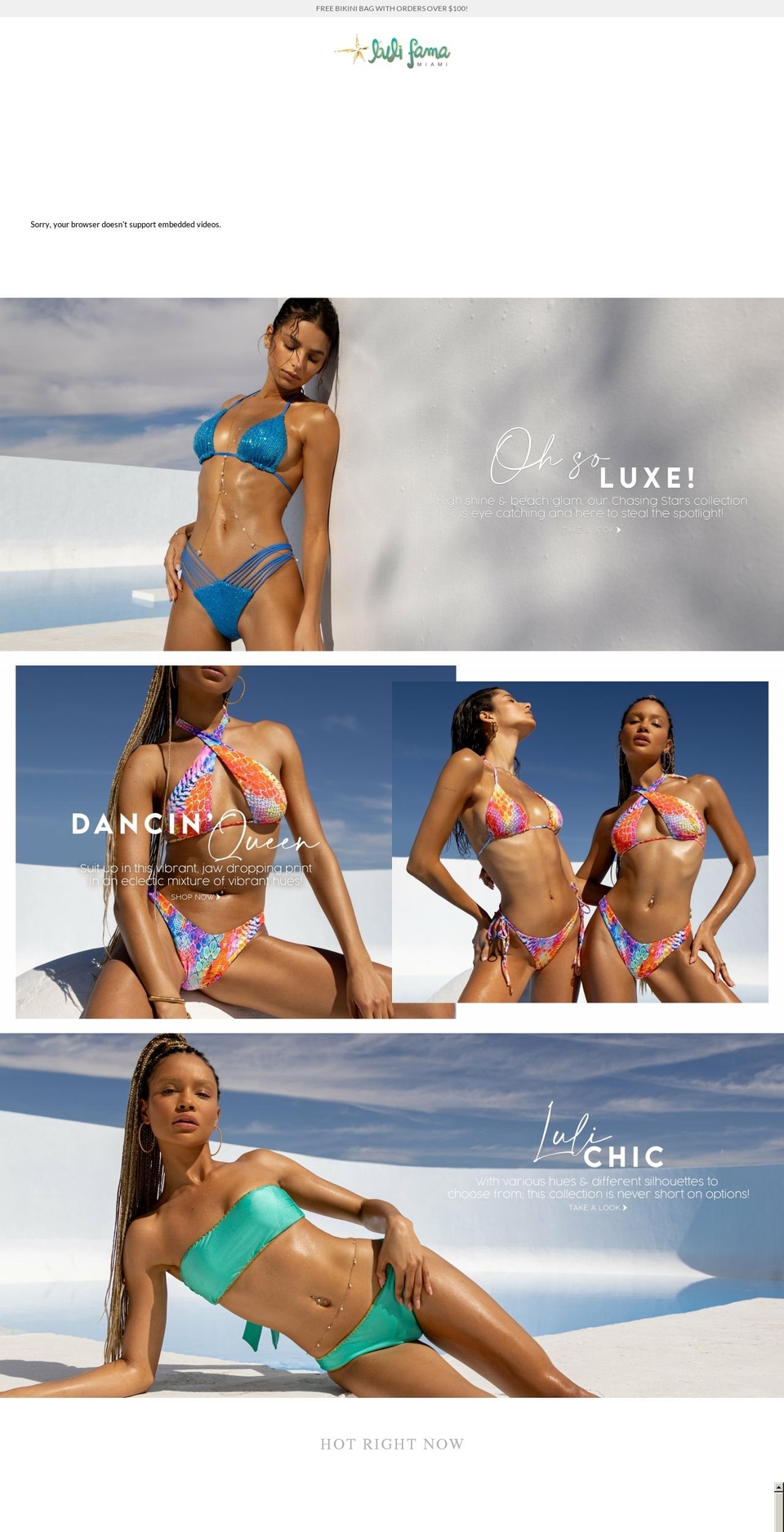 lulifama-au.com shopify website screenshot