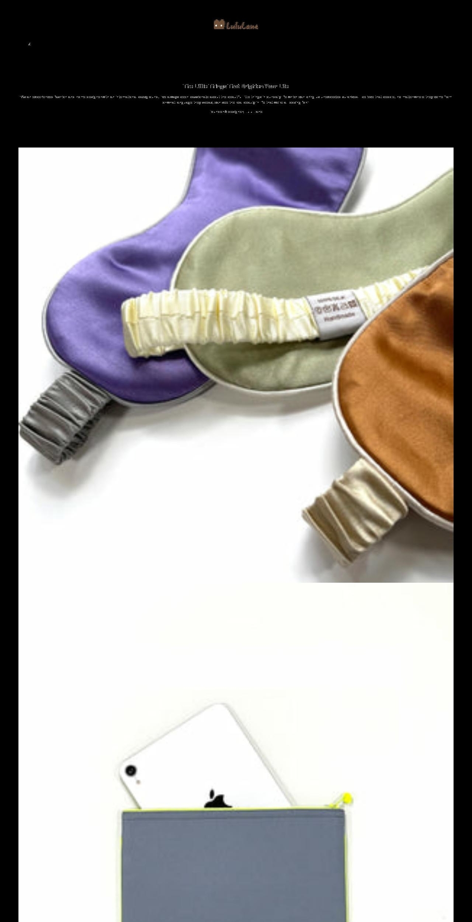 lulu-lane.com shopify website screenshot