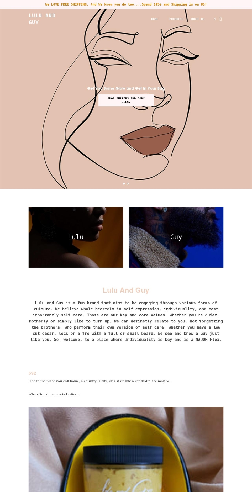 luluandguy.com shopify website screenshot