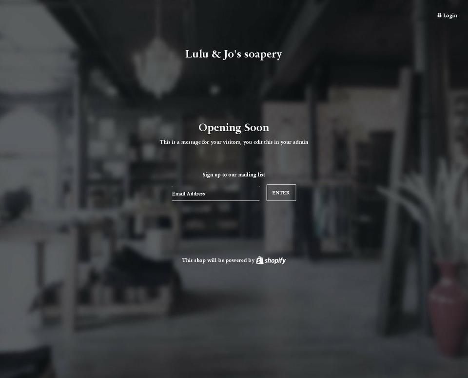 luluandjos.com shopify website screenshot