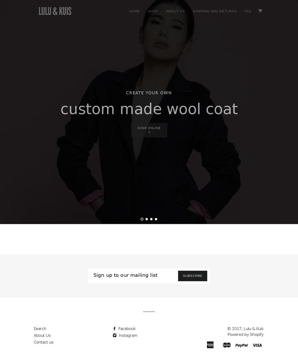 luluandkuis.com shopify website screenshot