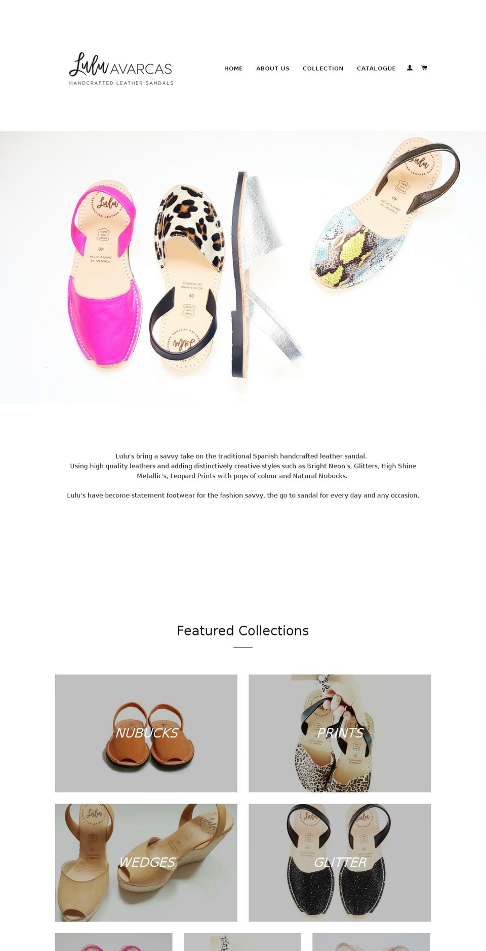 luluavarcas.co.nz shopify website screenshot