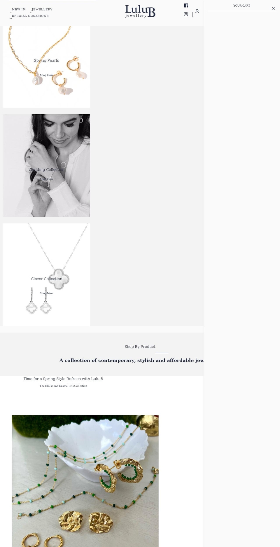 lulub.co.uk shopify website screenshot