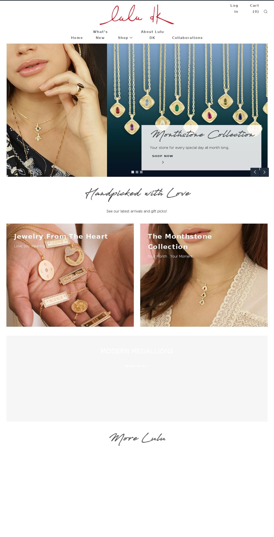 luludk.net shopify website screenshot